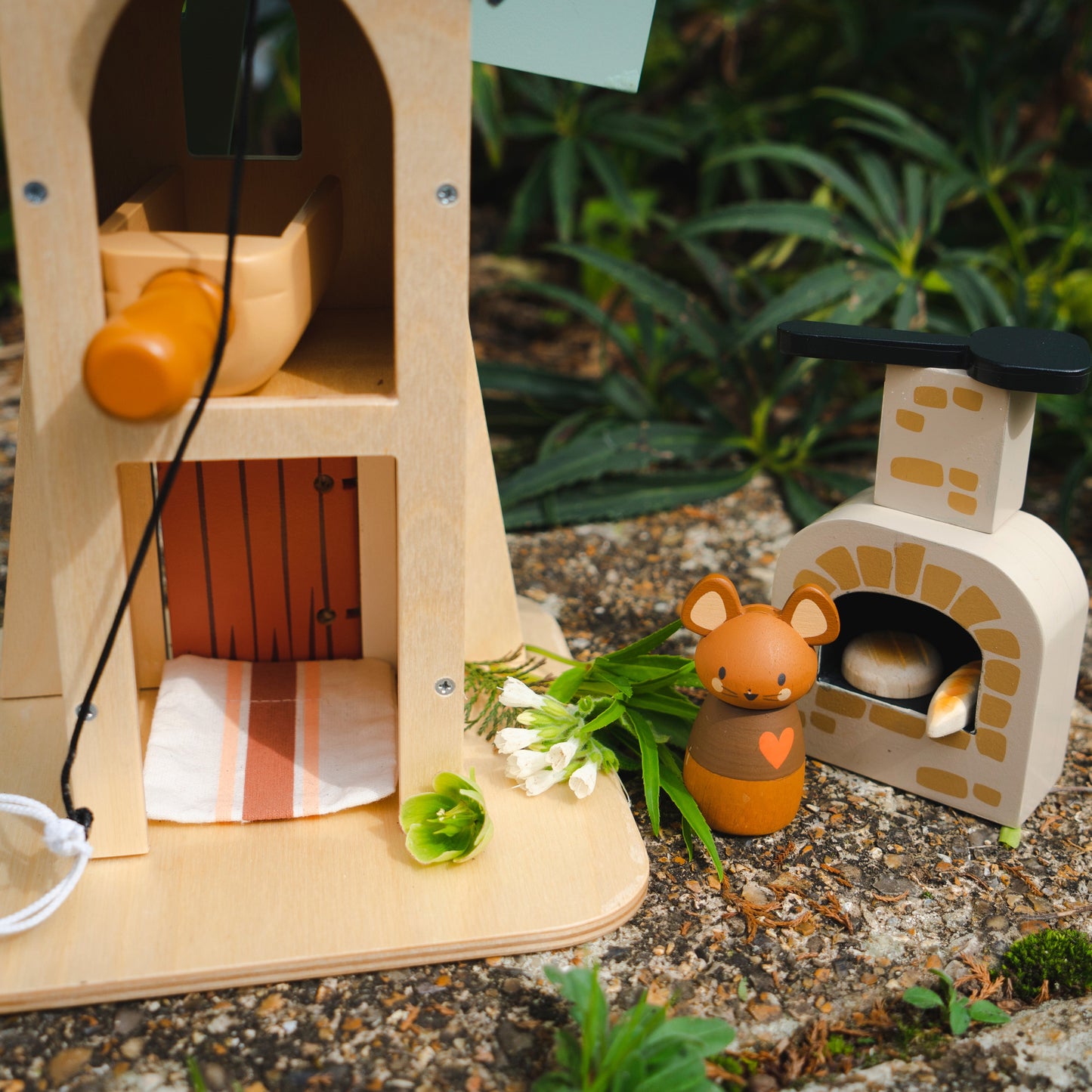 Penny Windmill – Wooden Dollhouse for Imaginative Play