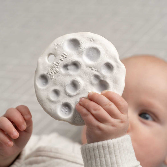 Moon Biscuit® Natural Rubber Space Themed Baby Toy
