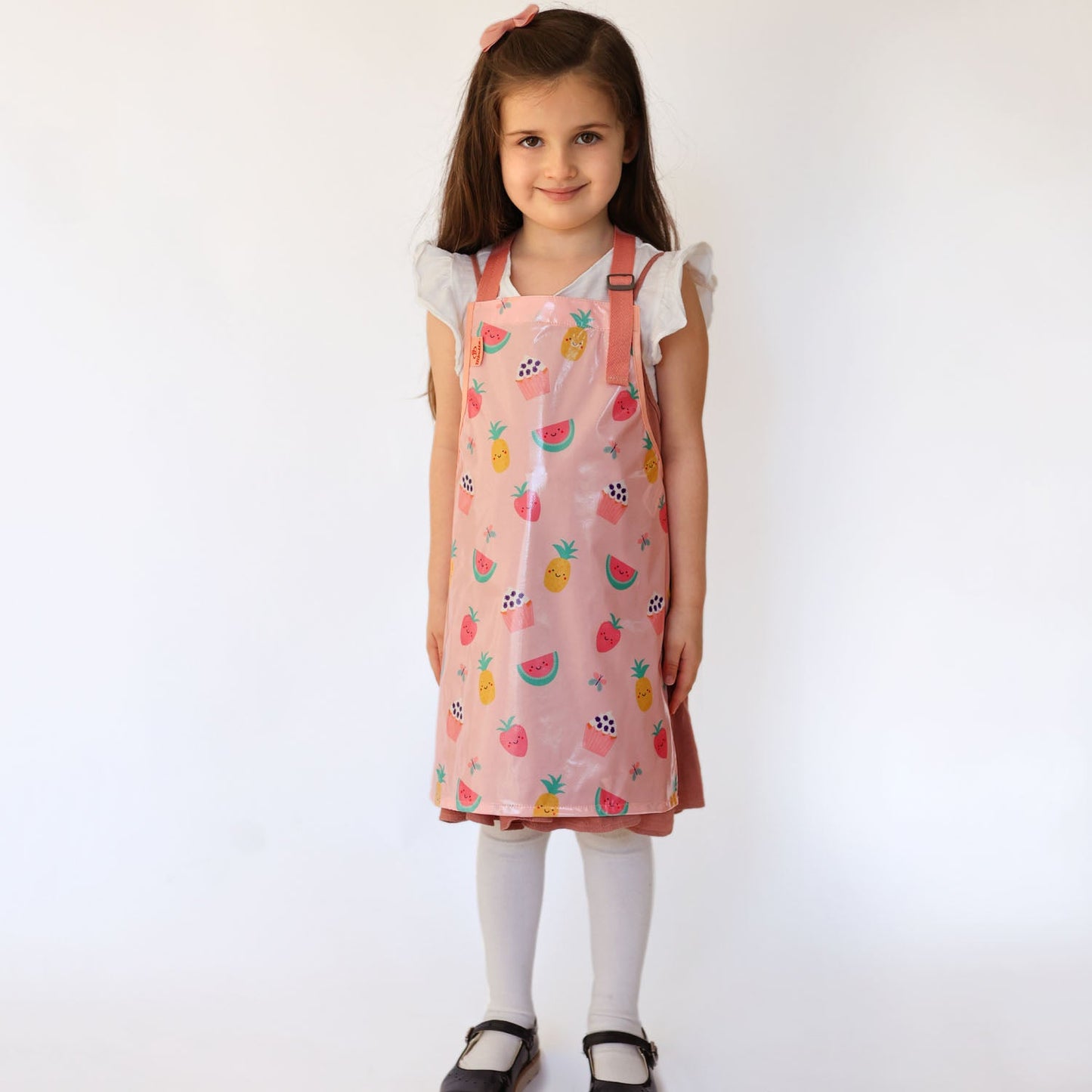 Bibetta Wipeezee Apron - Child's size - Pink Yummy Treats