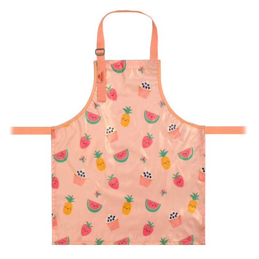 Bibetta Wipeezee Apron - Child's size - Pink Yummy Treats