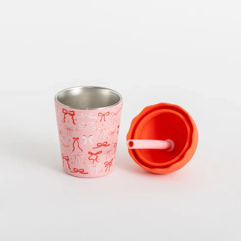 Bows Mini Smoothie Cup & Straw