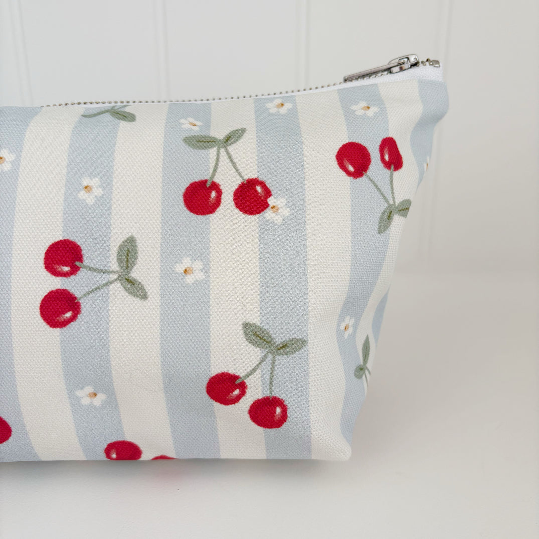 Nappy Wallet - Cherry Stripe