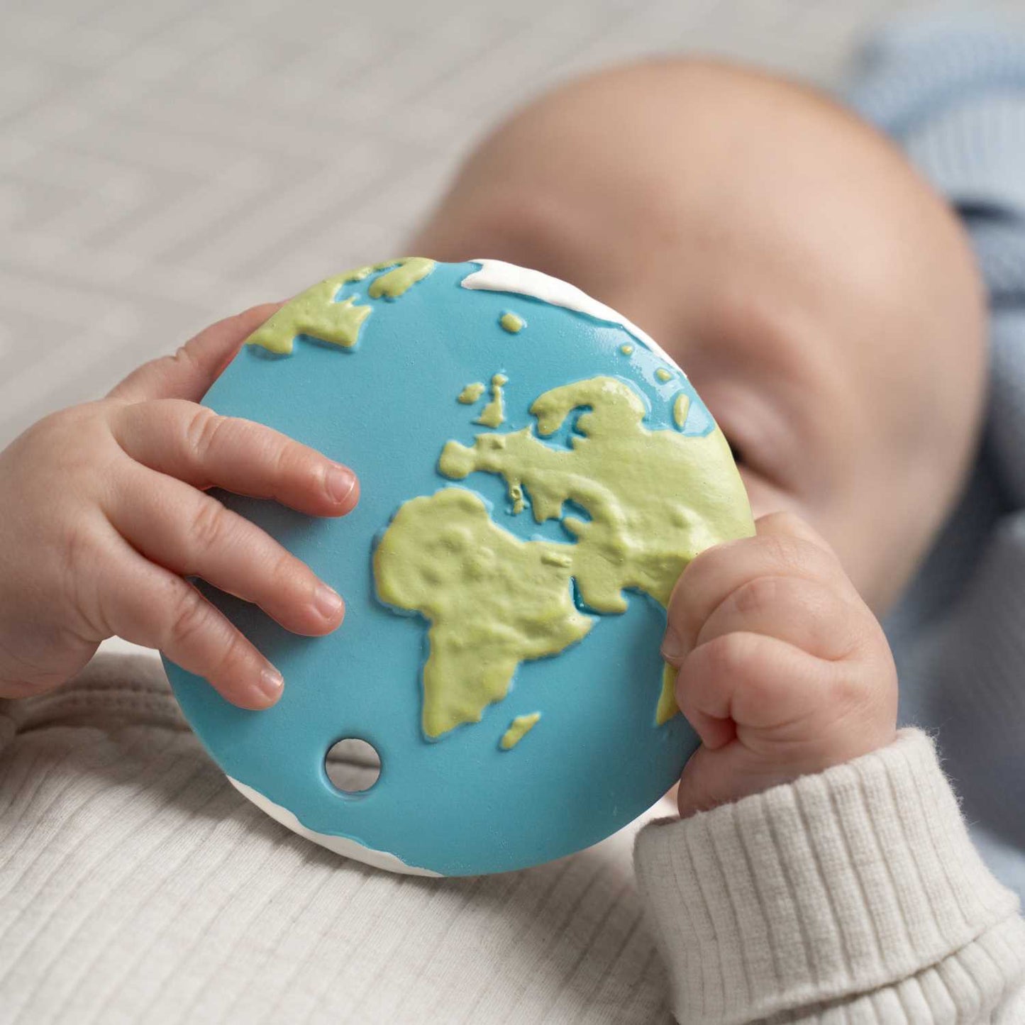 Earth Biscuit® Natural Rubber Space Themed Baby Toy