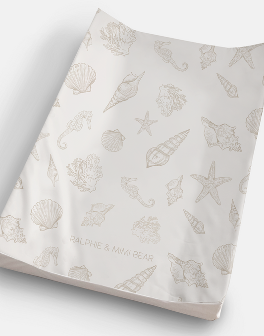 Seashell Anti Roll Wedge Changing Mat