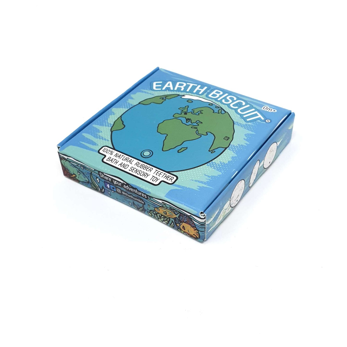 Earth Biscuit® Natural Rubber Space Themed Baby Toy