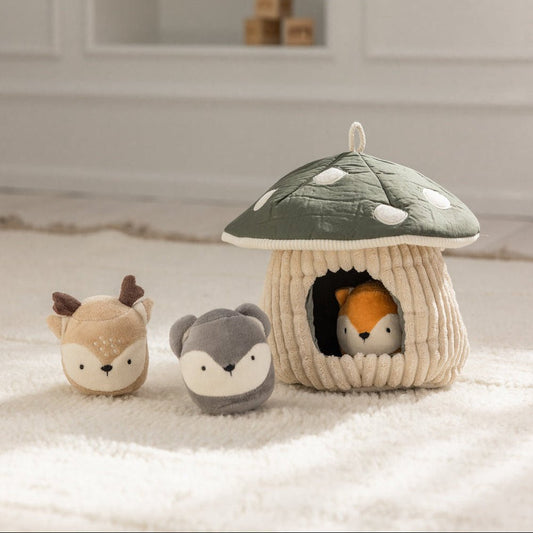 Ella James | Activity toy, hide & seek, mushroom Toy