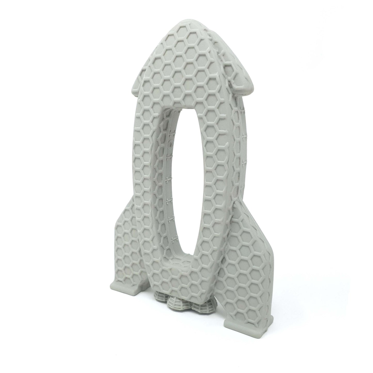 OrBITEr® Natural Rubber Space Themed Baby Toy (Rocket)