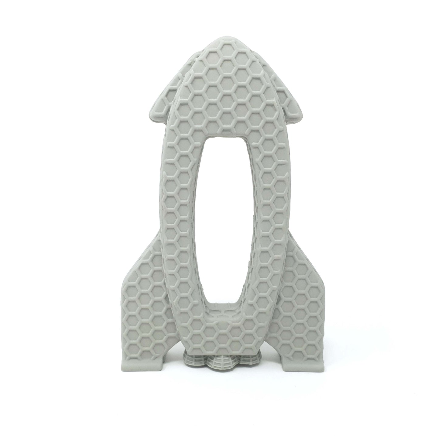 OrBITEr® Natural Rubber Space Themed Baby Toy (Rocket)
