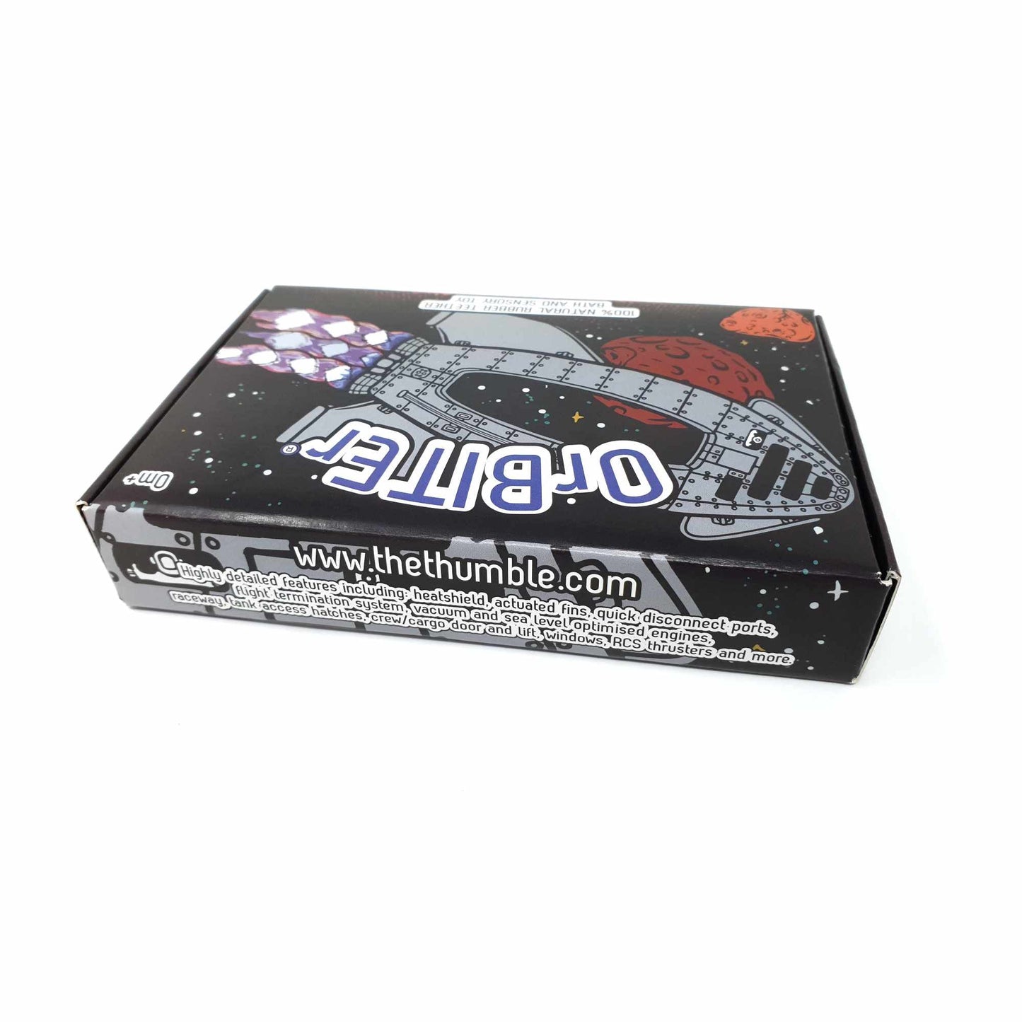 OrBITEr® Natural Rubber Space Themed Baby Toy (Rocket)